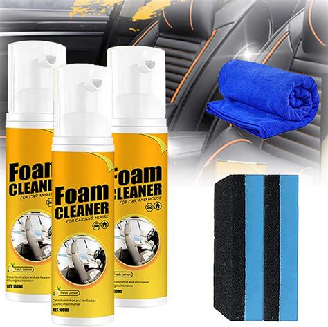 Magic foam cleaner f9r car